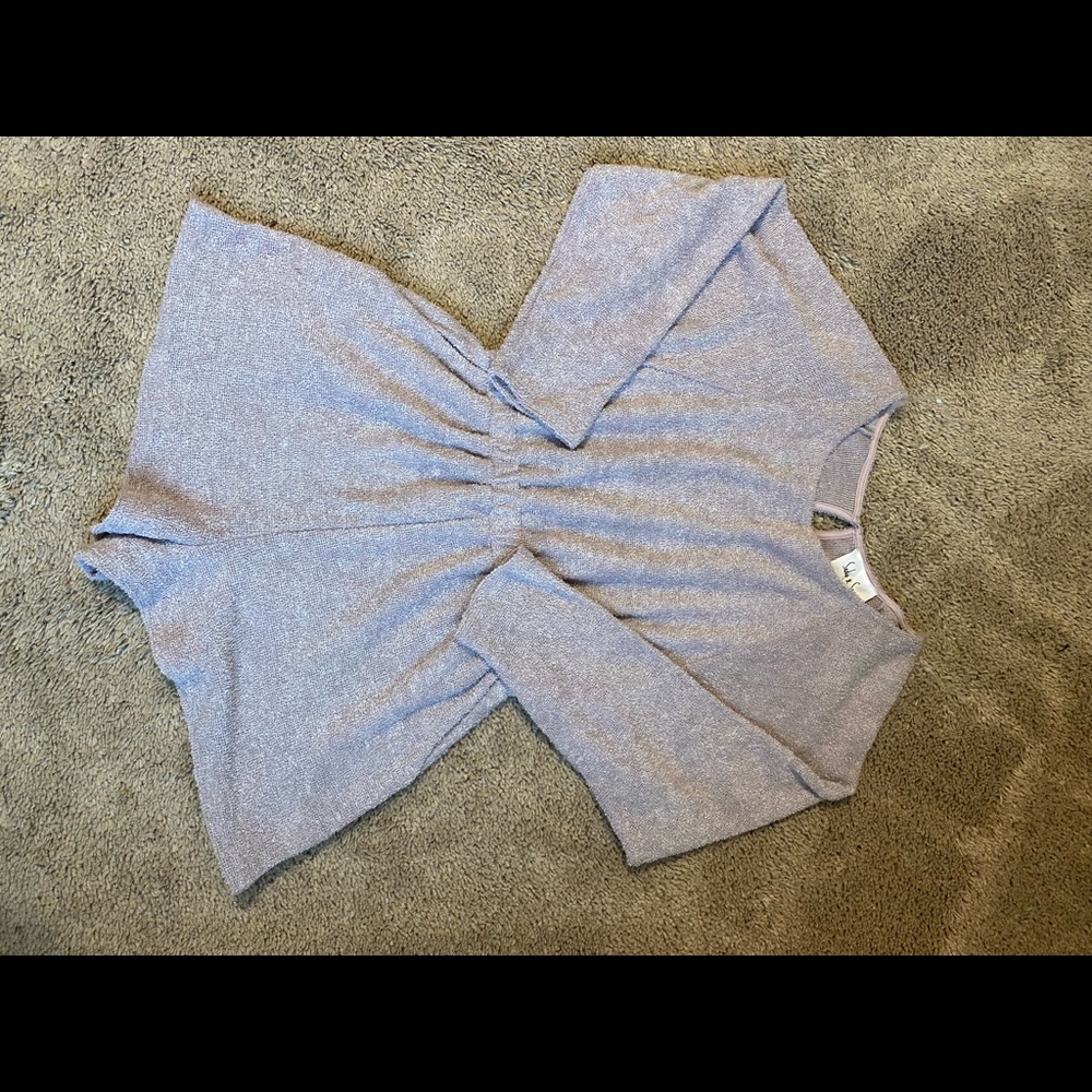 Sadie and Sage purple romper